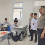 Tak Sekadar Sambang, Kapolsek Lowokwaru Bersama Rombongan Ikut Senam Pagi Bersama MAN 1 Kota Malang